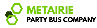 metairie party bus company logo