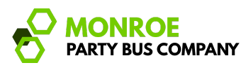 monroe party bus company logo